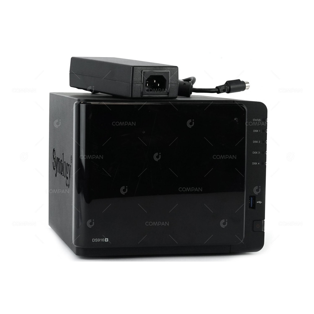 SYNOLOGY DISKSTATION DS916+ 4-BAY 3.5 LFF 32TB (4X 8TB SATA) NAS SERVER